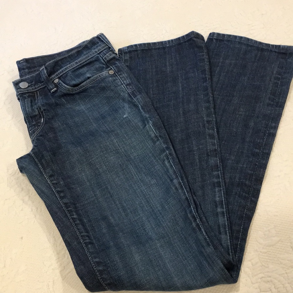 HP 🌸Citizen Of Humanity Ava low rise straight jeans 27 leg 33” - Picture 3 of 16